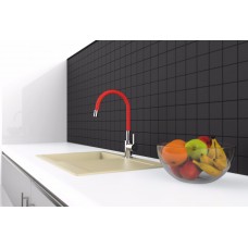 Maišytuvas virtuvinis lanksčiu snapu FLEXY-33 (raudonas)