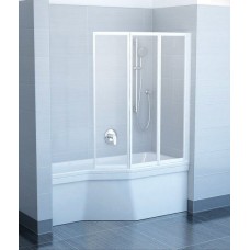 Vonios sienelė Ravak VS3 (115x140 cm), rėmas baltas